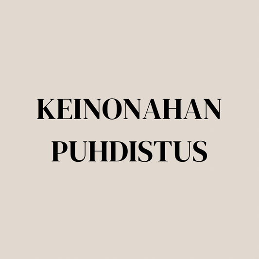 Keinonahan puhdistus