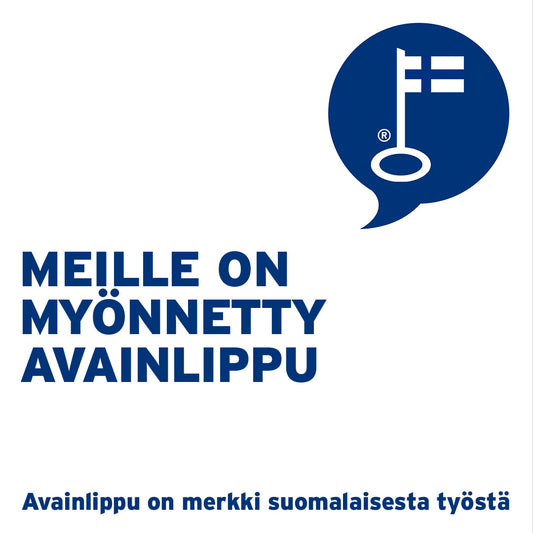 Meille on myönnetty Avainlippu!