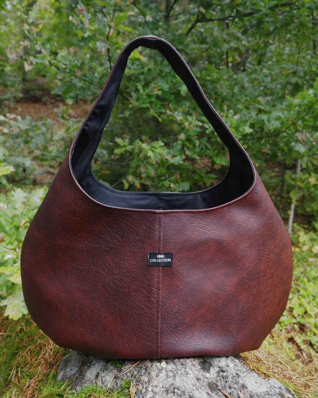 ALLI-laukku, loimuava ruskea