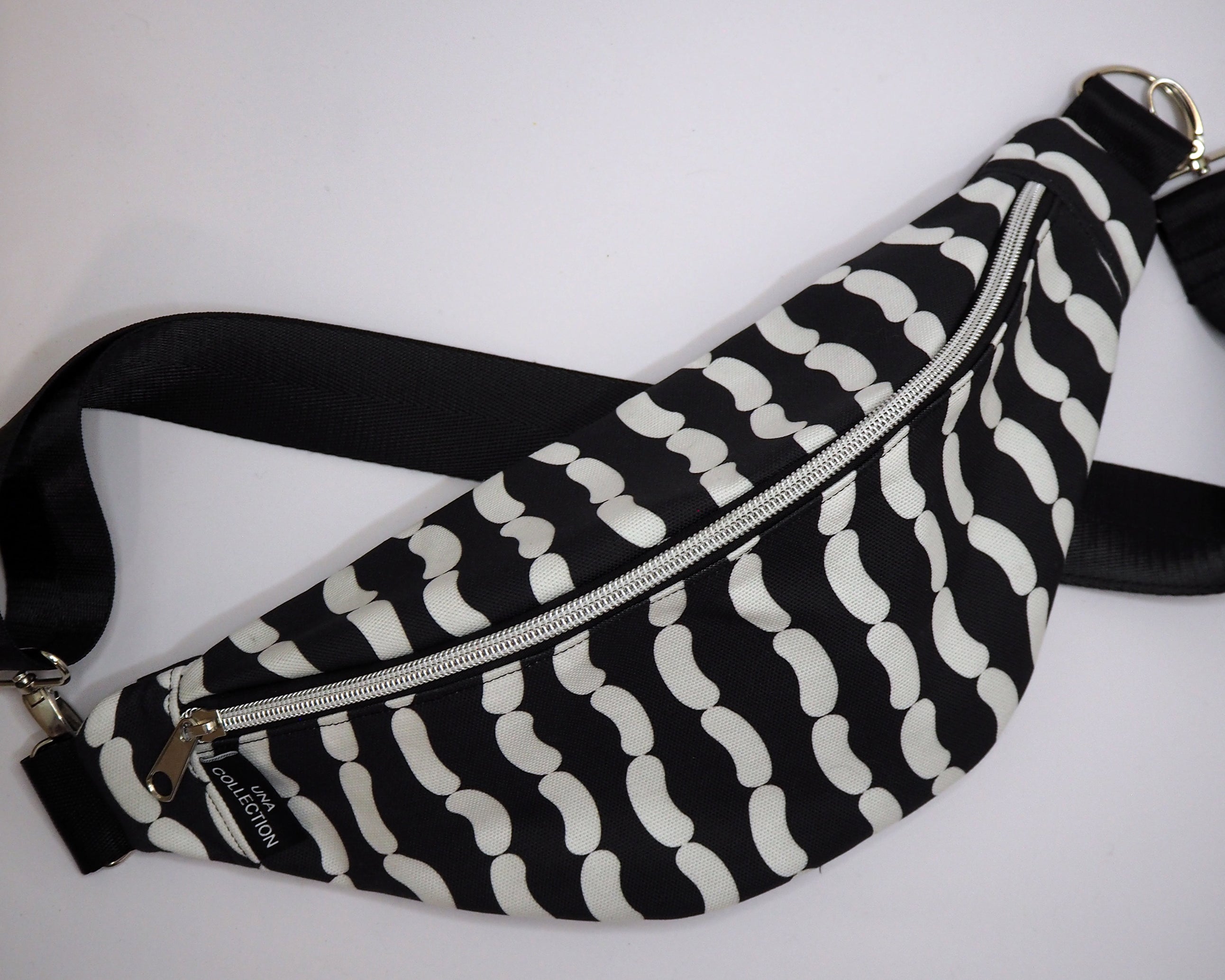 puuvilla EMILIA-vyölaukku laukku una collection makkararalli