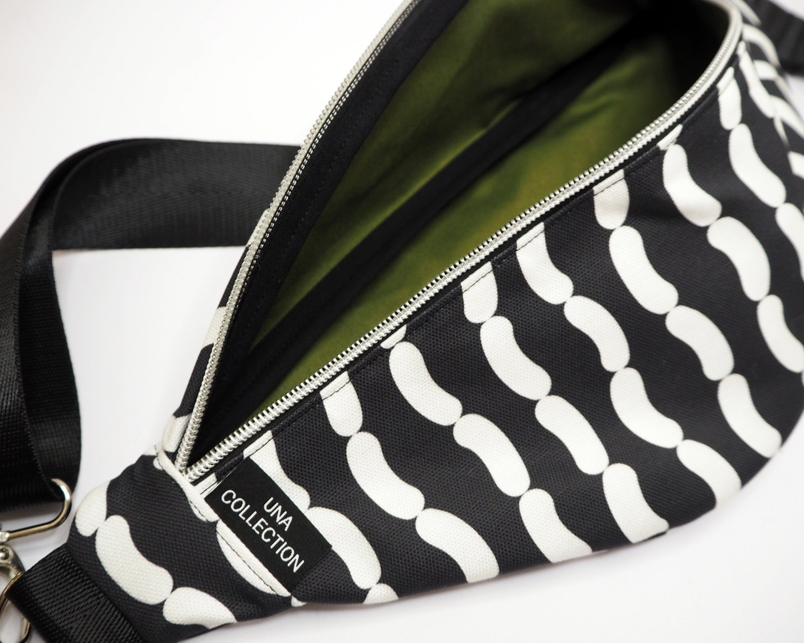 puuvilla EMILIA-vyölaukku laukku una collection makkararalli