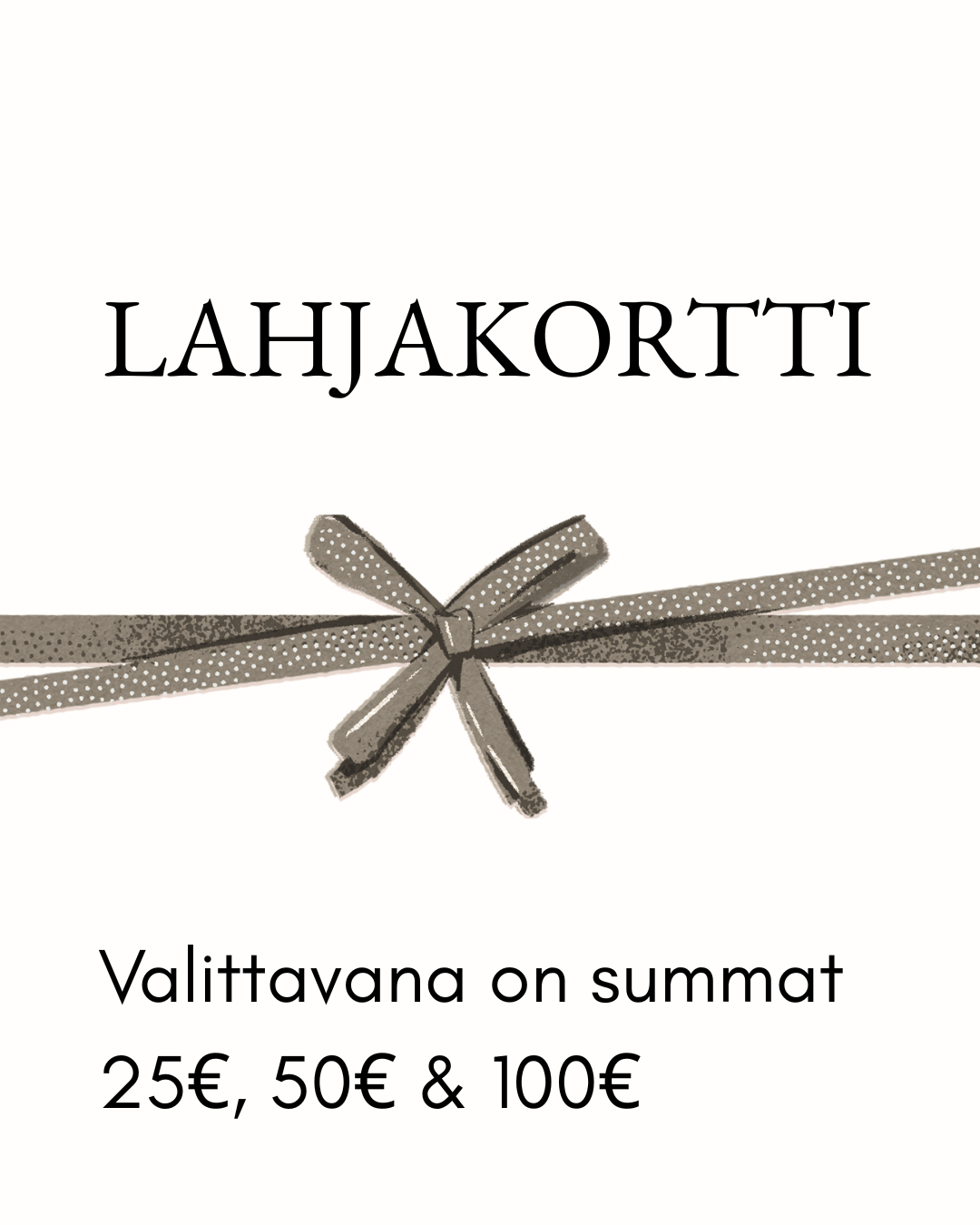 Lahjakortti